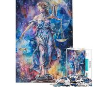 Puzzle per ragazzi da 1000 pezzi "Giustizia Celeste" per adulti gioco per famiglie taglio di precisione gioco stimolante regalo (dimensioni 50x75cm)