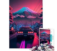 Puzzle per ragazzi da 1000 pezzi "Going Down The Road" - Divertimento a casa attività e giochi decorativi per ragazzi dai 14 anni in su (50x75cm)