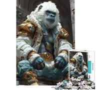 Puzzle per ragazzi da 1000 pezzi Gorilla Fighter difficile e stimolante antistress gioco rompicapo per ragazzi dai 14 anni in su (50x75cm)