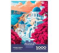 Puzzle Per Ragazzi Da 1000 Pezzi Greece Travel Puzzle Giochi Rilassanti Ma Divertenti E Spiritosi Regali Di Compleanno E Unici 38x26cm/1000pcs