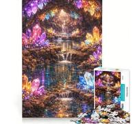 Puzzle per ragazzi da 1000 pezzi "Grotta delle Meraviglie dai colori vivaci" gioco interattivo rilassante e stimolante per la mente regalo di compleanno regalo 38x26cm