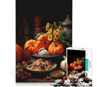 Puzzle per ragazzi da 1000 pezzi "HALLOWEEN È ARRIVATO", gioco interattivo, attività divertenti da fare a casa, con poster abbinato e foglio di curiosità 38x52cm