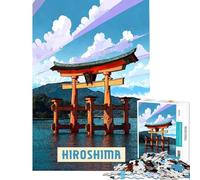 Puzzle per ragazzi da 1000 pezzi Hiroshima Giochi educativi Giocattoli educativi per l'apprendimento Ottimi regali e giocattoli educativi (dimensioni 38x52cm)