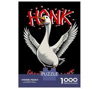 Puzzle Per Ragazzi Da 1000 Pezzi Honk Goose on The Loose Puzzle Per Adulti Gioco Pratico Per Divertimento in Famiglia Attività Divertenti A Casa, 70x50cm/1000pcs