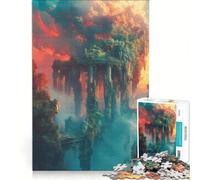 Puzzle per ragazzi da 1000 pezzi: I Giardini Pensili Corrotti di Babilonia, Giocattolo educativo, Per divertimento in famiglia, Per rafforzare l'amore tra le coppie 38x26cm
