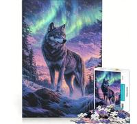 Puzzle per ragazzi da 1000 pezzi: I lupi hanno gli alfa gioco impossibile sfida difficile compleanno e altri compleanni 50x75cm