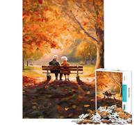 Puzzle per ragazzi da 1000 pezzi "I nostri anni insieme" - Impegnativo da completare - Regalo di compleanno - Gioco educativo per ragazzi dai 14 anni in su - Gioco di puzzle (38x26cm)