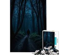 Puzzle per ragazzi da 1000 pezzi "Il Bosco dei Sussurri" difficile e stimolante regalo per donne giochi divertenti per ragazzi dai 14 anni in su (50x75cm)