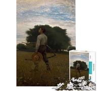 Puzzle per ragazzi da 1000 pezzi "Il canto dell'allodola" un'opera d'arte stimolante da completare un giocattolo educativo adatto a persone dai 14 anni in su (50x75cm)