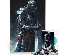 Puzzle per ragazzi da 1000 pezzi: Il Cavaliere Azzurro Gioco Impossibile Rilassante e stimolante per la mente donne 38x52cm