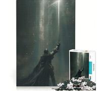 Puzzle per ragazzi da 1000 pezzi, Il Cavaliere Oscuro, Gioco Impossibile, Divertente Antistress, Ideale come Regalo 38x26cm