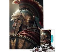 Puzzle per ragazzi da 1000 pezzi "Il Centurione Veterano" Gioco stimolante Giocattolo educativo Migliora la memoria Regalo di Babbo Natale segreto (Dimensioni 38x52cm)