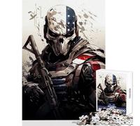 Puzzle per ragazzi da 1000 pezzi: Il Commando Patriottico Puzzle da 1000 pezzi per famiglie regalo per compleanni antistress (38x52cm)