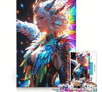 Puzzle per ragazzi da 1000 pezzi "Il guardiano della foresta", gioco pratico, per divertimento in famiglia, ideale come regalo per tutta la famiglia 38x52cm
