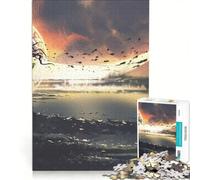 Puzzle per ragazzi da 1000 pezzi Il mago della morte, giocattolo fai-da-te, interazione genitore-figlio, compleanno e Natale 50x75cm