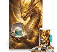 Puzzle per ragazzi da 1000 pezzi Il mio mondo ostrica gioco impossibile sfida difficile compleanno e altre occasioni 38x26cm