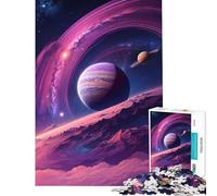 Puzzle per ragazzi da 1000 pezzi "Il Pianeta Viola" - Gioco Impossibile - Gioco educativo - Sfida - Giocattolo - Regalo divertente - Adatto alle coppie (Dimensioni 38x26cm)