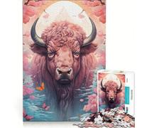 Puzzle per ragazzi da 1000 pezzi "Il Principe della Prateria" gioco educativo per divertimento in famiglia regalo di compleanno regalo di viaggio 38x26cm