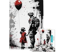 Puzzle per ragazzi da 1000 pezzi il rosso non è sangue Giocattolo avvincente per coltivare la pazienza Gioco per famiglie adatto alle coppie Ottimo regalo per gli amanti del gioco (dimensioni 38x52cm)