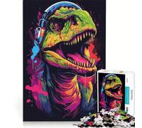 Puzzle per ragazzi da 1000 pezzi inno rock dei T Rex giochi rilassanti analisi e logica regalo di compleanno regalo di viaggio 38x52cm