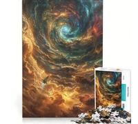 Puzzle per ragazzi da 1000 pezzi "Into The Vortex", gioco interattivo, attività divertenti da fare a casa, collezione d'artista, belle arti 38x26cm