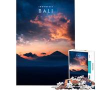 Puzzle per ragazzi da 1000 pezzi isola di Bali Indonesia sfida per l'intelligenza giocattolo avvincente gioco per famiglie antistress regalo divertente (dimensioni 38x52cm)