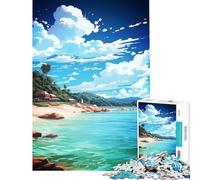Puzzle per ragazzi da 1000 pezzi Isole Perhentian arte sfida educativa decorazione per la casa gioco educativo per ragazzi dai 14 anni in su 50x75cm