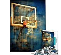 Puzzle per ragazzi da 1000 pezzi ispirato allo sport e al basket difficile e stimolante antistress gioco rompicapo per ragazzi dai 14 anni in su (38x26cm)