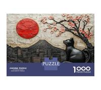 Puzzle Per Ragazzi Da 1000 Pezzi Japanese Wall Art Decor-1 Puzzle Giochi Rilassanti Ma Divertenti E Spiritosi Regali Di Compleanno E Unici 52x38cm/1000pcs
