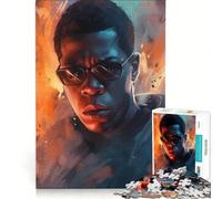 Puzzle per ragazzi da 1000 pezzi, Jay Z, rapper, ideale per hobby creativi, giochi per famiglie, decorazione perfetta, collezione d'artista, belle arti 50x75cm