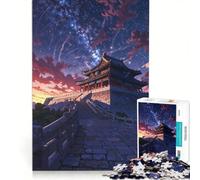 Puzzle per ragazzi da 1000 pezzi: La Città Proibita giochi rilassanti attività per famiglie con poster abbinato e foglio di curiosità 50x75cm