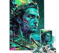 Puzzle per ragazzi da 1000 pezzi La furia di Poseidone Signore degli Abissi Puzzle rilassante ideale per le vacanze a casa e per passare il tempo Perfetto come regalo (dimensioni 38x52cm)