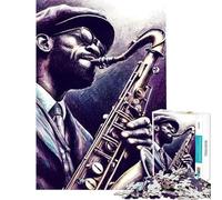Puzzle per ragazzi da 1000 pezzi La magia del jazz Puzzle per ragazzi con taglio di precisione difficile e stimolante rompicapo per tutta la famiglia 50x75cm
