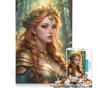 Puzzle per ragazzi da 1000 pezzi "La radiosa regina della radura" gioco educativo per divertimento in famiglia regalo di compleanno regalo di viaggio 50x75cm