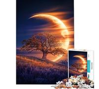 Puzzle per ragazzi da 1000 pezzi "La Sentinella di Emberfall" per compleanno Natale gioco educativo antistress adatto a partire dai 14 anni (38x52cm)