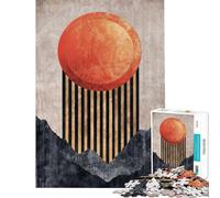 Puzzle per ragazzi da 1000 pezzi linea dell'orizzonte crepuscolare puzzle per adulti gioco rilassante decorazione da parete sfida impegnativa da completare (dimensioni 50x75cm)