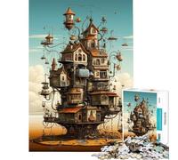 Puzzle per ragazzi da 1000 pezzi L'invenzione del caffè Un gioco stimolante ed educativo per tutta la famiglia adatto a ragazzi dai 14 anni in su (50x75cm)