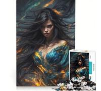 Puzzle per ragazzi da 1000 pezzi "L'ira della mietitrice di bellezza" gioco rilassante di analisi e logica per migliorare l'amore tra le coppie 50x75cm