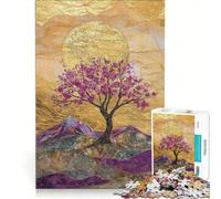 Puzzle per ragazzi da 1000 pezzi "L'ora d'oro" giochi rilassanti attività per famiglie con poster abbinato e foglio di curiosità 50x75cm