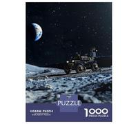Puzzle Per Ragazzi Da 1000 Pezzi Lunar Expedition Puzzle Giochi Rilassanti Difficili Divertenti Attività A Casa, 52x38cm/1000pcs