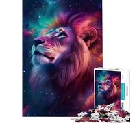 Puzzle per ragazzi da 1000 pezzi "Maestosa Maestà del Leone Galattico" - Puzzle per adulti giochi rilassanti modelli da assemblare regali di Natale e compleanno (dimensioni 38x26cm)