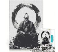 Puzzle per ragazzi da 1000 pezzi: Maestro Zen nella meditazione giochi rilassanti analisi e logica per migliorare l'amore tra le coppie 38x52cm