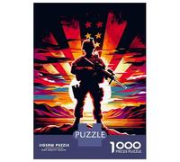 Puzzle Per Ragazzi Da 1000 Pezzi Marine Corps Sunset Art Puzzle Giochi Rilassanti Difficili Divertenti Attività A Casa, 38x26cm/1000pcs