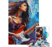 Puzzle per ragazzi da 1000 pezzi "Melodie alla luce del sole" gioco rilassante per le vacanze a casa ideale come regalo (dimensioni 38x26cm)