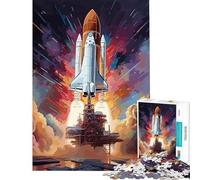 Puzzle per ragazzi da 1000 pezzi Missione Galattica Gioco Rilassante Giocattolo Intellettuale Regalo per Donne e Uomini Un'Opera d'Arte (Dimensioni 38x52cm)
