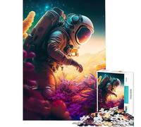 Puzzle per ragazzi da 1000 pezzi missione nello spazio difficile e stimolante antistress gioco rompicapo per ragazzi dai 14 anni in su (50x75cm)