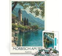 Puzzle per ragazzi da 1000 pezzi, Mörbisch am See, Austria, gioco pratico, rilassante e stimolante per la mente, regalo di compleanno, regalo 50x75cm