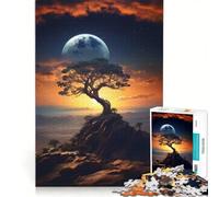 Puzzle per ragazzi da 1000 pezzi Mondo lontano Alba eterna gioco educativo migliora la memoria regalo di compleanno 50x75cm