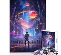 Puzzle per ragazzi da 1000 pezzi Mondo Magico Gioco di Rompicapo Regalo di Babbo Natale Segreto Attività per la Famiglia (38x52cm)