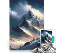 Puzzle per ragazzi da 1000 pezzi Montagna Magica gioco interattivo migliora la memoria regalo per amici e familiari 50x75cm